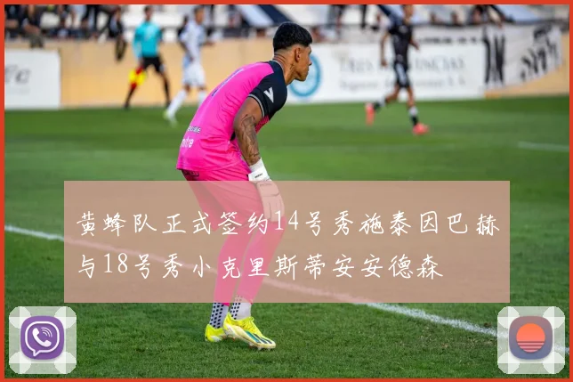 黄蜂队正式签约14号秀施泰因巴赫与18号秀小克里斯蒂安安德森